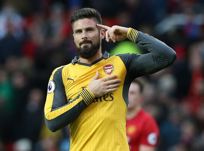 Olivier Giroud is reported to be Everton's top target to replace Romelu Lukaku, with club scout Carlo Jacomuzzi claiming a deal is set to be "finalised". Nigel Roddis / EPA