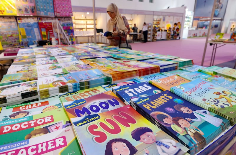 The Sharjah Children’s Reading Festival will run until Sunday at the Sharjah Expo Centre. Photo: Chris Whiteoak / The National