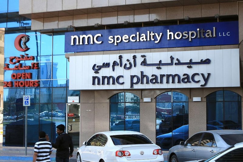 NMC reported a net profit last year of $77.5m, up 12.1 per cent year-on-year.Ravindranath K / The National