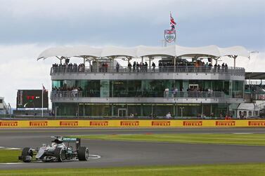 epa08457644 (FILE) - British Formula One driver Lewis Hamilton of Mercedes AMG GP takes Luffield corner during the first practice session of the British Formula One Grand Prix at Silverstone race track, Northamptonshire, Britain, 08 July 2016 (re-issued on 01 June 2020). The British government has given green light for two Formula One races to be held in Silverstone this summer, the BBC reported on 31 May 2020. EPA/GEOFF CADDICK *** Local Caption *** 52877244