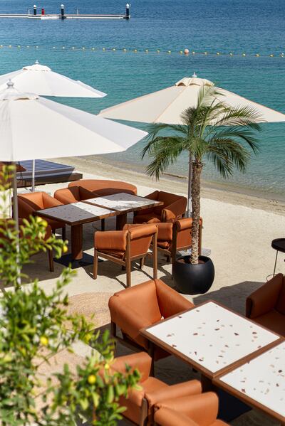 Ria Restaurant & Beach Bar has opened in Club Vista Mare, Dubai. Photo: Ria Restaurant & Beach Bar