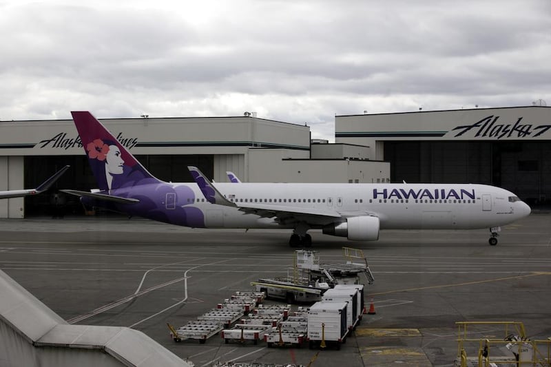 Hawaiian Airlines. One of few US airlines to offer complimentary meal service on flights between the mainland and Hawaii. Ted S Warren / AP Photo