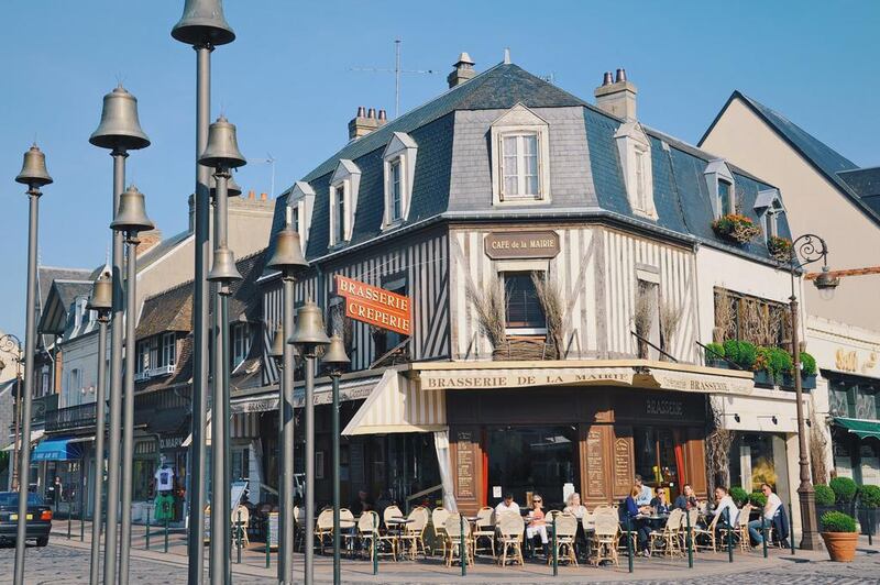 Deauville centre in France. Photo by Adam Batterbee