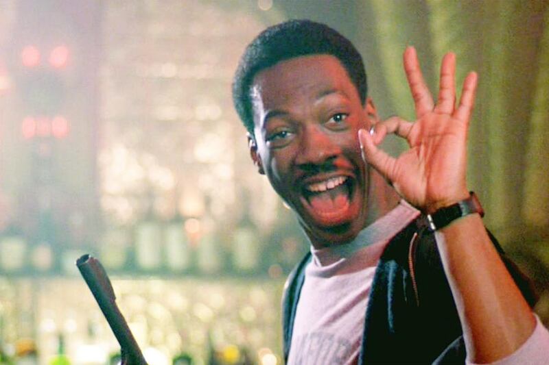 Eddie Murphy has proudly sported his moustache for his whole career. We can't find a picture of him without it. Courtesy Paramount Pictures