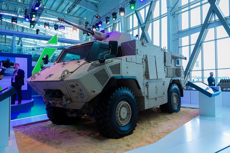Abu Dhabi's Nimr plans to export its military vehicles to more countries as part of its growth strategy. Photo: EDGE Group