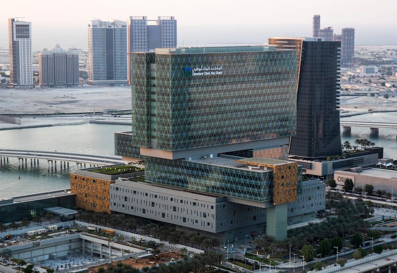 Abu Dhabi, United Arab Emirates, October  14, 2020.  Stock images of Cleveland Clinic Abu Dhabi.
Victor Besa/The National
Section:  Stock Images
Reporter: