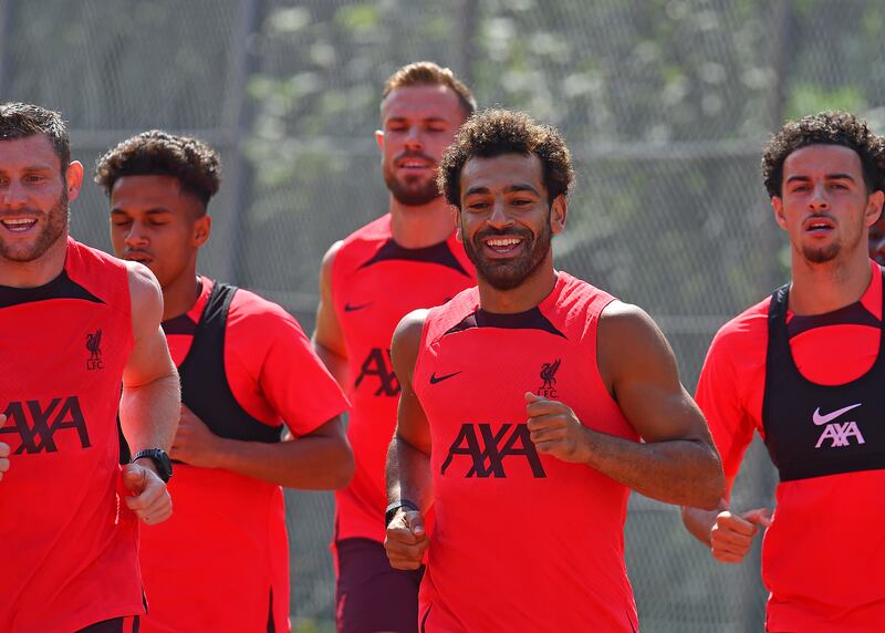 Mohamed Salah, James Milner, Curtis Jones, Fabio Carvalho and Jordan Henderson on the move. 