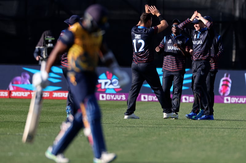 10. 2022 T20 World Cup, Namibia beat Sri Lanka by 55 runs. Namibia had qualified for the Super 12 a year earlier, but their thrashing of the recently crowned Asia Cup champions was still a big shock. The first of many in this year’s competition. AP