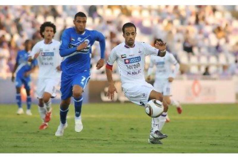 Ali al Wehaibi, right in action for Al Ain against Al Nasr, believes he and his teammates have a lot to play for. Picture courtesy of Al Ittihad newspaper



Courtsey of Ittihad