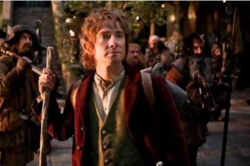 Martin Freeman as Bilbo Baggins in The Hobbit. Courtesy Warner Bros Pictures