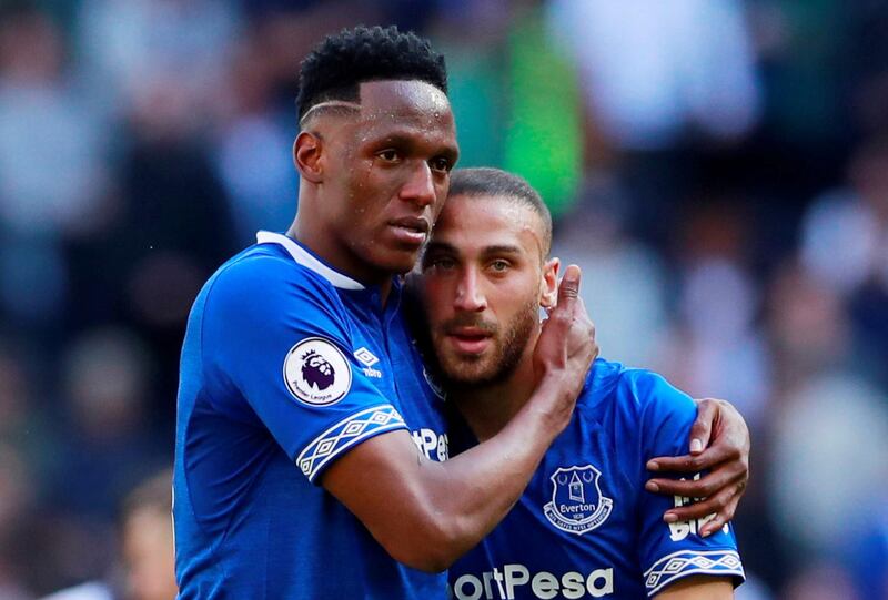 Yerry Mina: Colombian centre-back failed to live up to his World Cup hype at Everton and couldn't get in ahead of Kurt Zouma or Michael Keane. Reuters