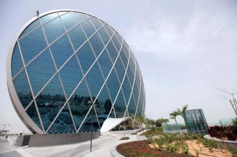 April 17, 2011 (Abu Dhabi) Aldar's HQ building in Abu Dhabi April 17, 2011 (Sammy Dallal / The National)