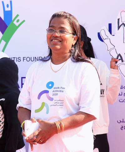 Sanria Khan, organiser of the 2022 arthritis walkathon. Photo: Sanria Khan