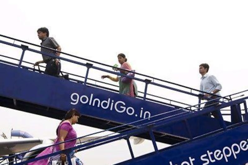 IndiGo will begin flying into Dubai International Airport from Delhi and Mumbai next month. Brent Lewin / Bloomberg News