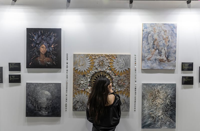 World Art Dubai is taking place at the Dubai World Trade Centre until March 19.