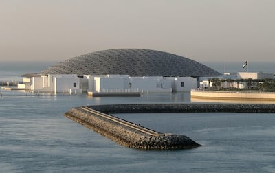 FILE PHOTO: General view of The Louvre Abu Dhabi Museum in Abu Dhabi, United Arab Emirates, January 3, 2019. Picture taken January 3, 2019. REUTERS/Hamad I Mohammed/File Photo