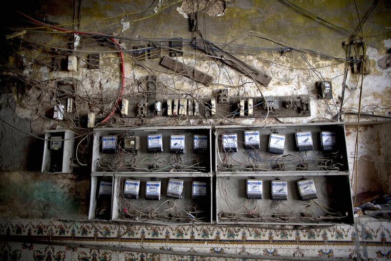 US president Barack Obama's policy shift towards Cuba would allow American businesses to export goods such as building materials, farming equipment and communications infrastructure to the island. Above, A tangle of old and new electrical circuits sit on a wall in a building in Havana. Ramon Espinosa / AP Photo