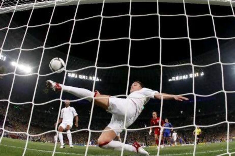 Use of technology may help in determining tricky decisions such as the clearance from England’s John Terry against Ukraine at the Euro 2012.