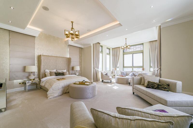 <p>One of the seven bedrooms to choose from.&nbsp;Courtesy LuxuryProperty.com</p>
