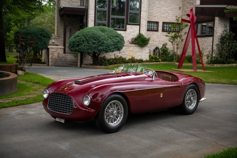 4. 1952 Ferrari 212 Barchetta in the style of Touring - $792,000.