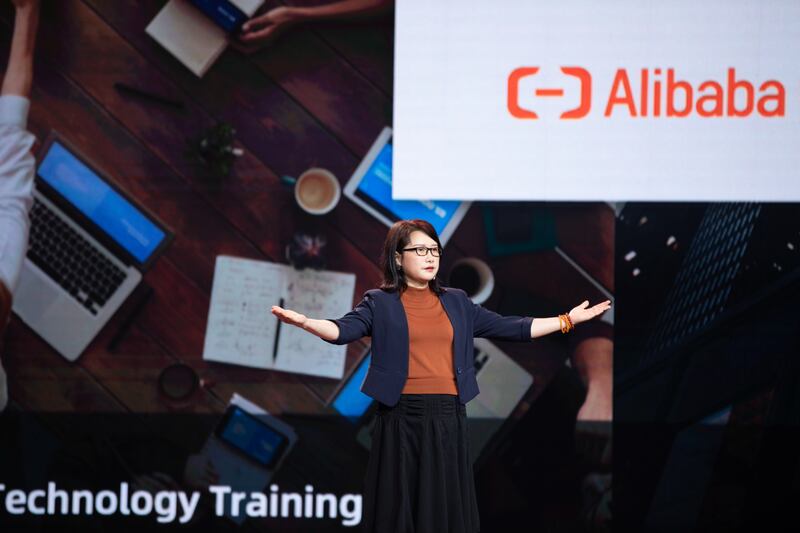 Selina Yuan, vice president of Alibaba Group, said several GCC countries have boosted policy support to facilitate digital transformation. Photo: Alibaba