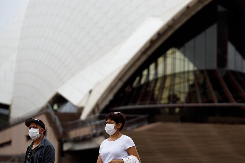 Mandatory mask restrictions are in place for many venues across greater Sydney as New South Wales works to contain Covid-19 outbreaks while avoiding harsh lockdown measures. EPA