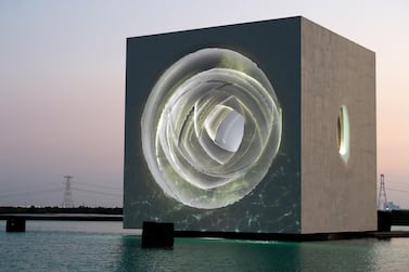 ‘The Seed’, the art installation designed by Es Devlin, is on view at Jubail Mangrove Park, Abu Dhabi, until January 30