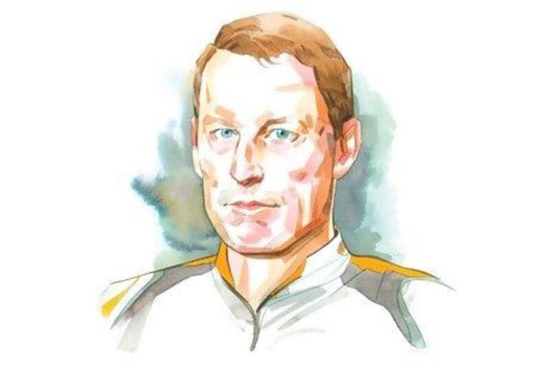 Illustration of Lance Armstrong. Kagan McLeod for The National