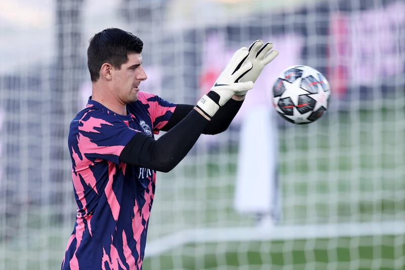 REAL MADRID RATINGS: Thibaut Courtois - 6: Hardly any pressure was applied on the Belgian. He was confident on crosses and could do little for the goal. Getty