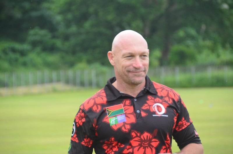 Shane Deitz,  the Australian former first-class cricketer is the chief executive of Vanuatu Cricket. Courtesy Vanuatu cricket