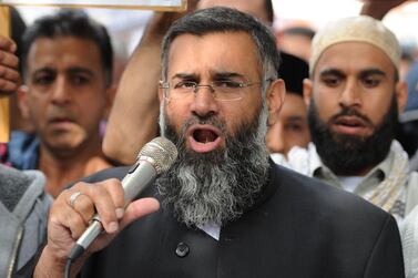 Anjem Choudary is due for release in October. AFP.