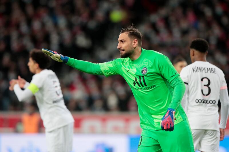 PSG RATINGS: Gianluigi Donnarumma - 6: Produced fine stop from Onana volley minutes after PSG had taken the lead but Italy keeper should have done better with Botman’s leveller. AP