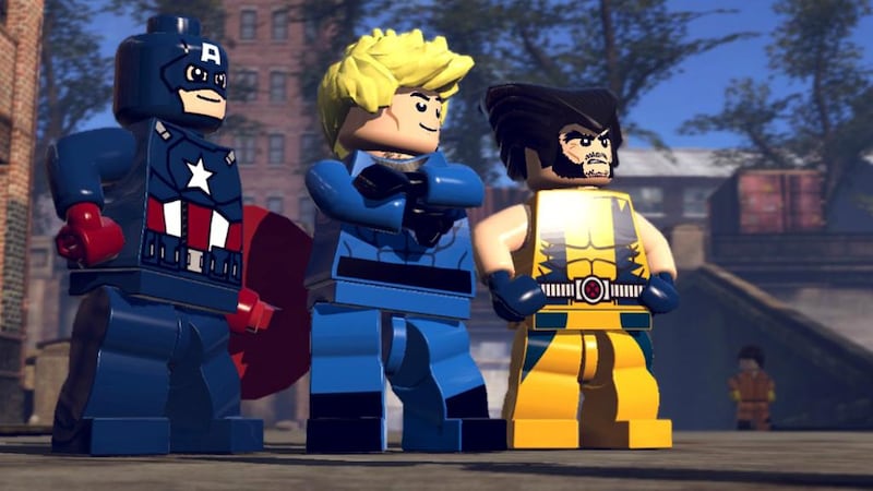 Lego Marvel Super Heroes does not restrict itself to superheroes. Lord of the Rings and The Incredibles get mentioned, too. 