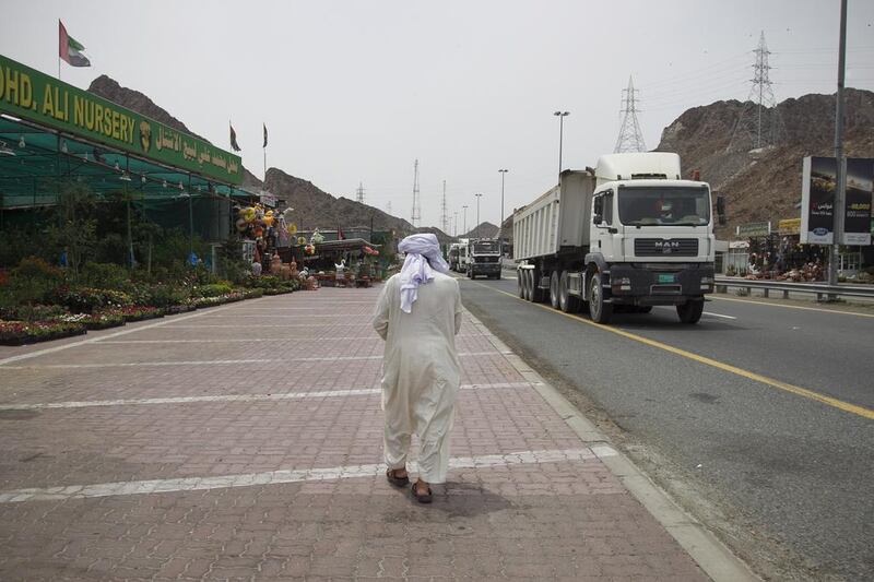 Some worried the new Fujairah-Dubai motorway would cut down on business at the popular roadside attraction. Mona Al-Marzooqi / The National