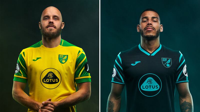 Norwich City: It's difficult to say for someone whose loyalties lie with rivals Ipswich Town, but the Canaries are looking chirpy in these kits. The key factor is the sponsor logo shape which makes it blend in perfectly. The away colour combination is also joyous. They should at least get relegated in style. RATING: 9/10