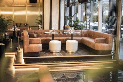 The interior layout of Beefbar. Courtesy of White Label PR.