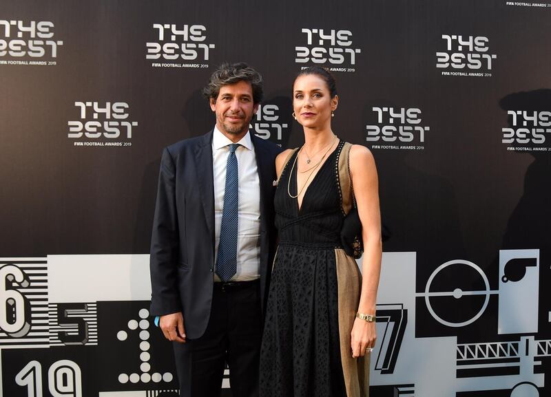 Demetrio Albertini attends The Best FIFA Football Awards 2019 at the Teatro Alla Scala. Getty Images