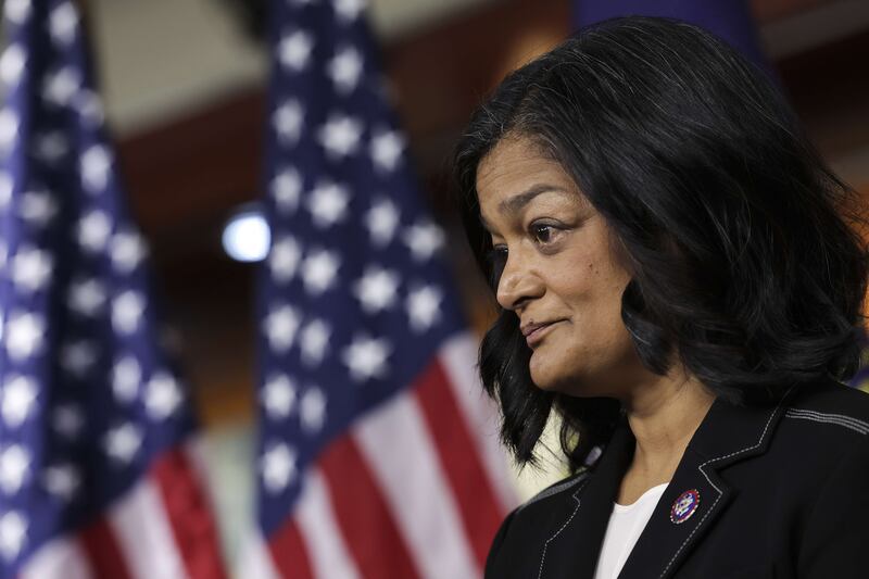 Pramila Jayapal made the comments at a conference in Chicago. AFP