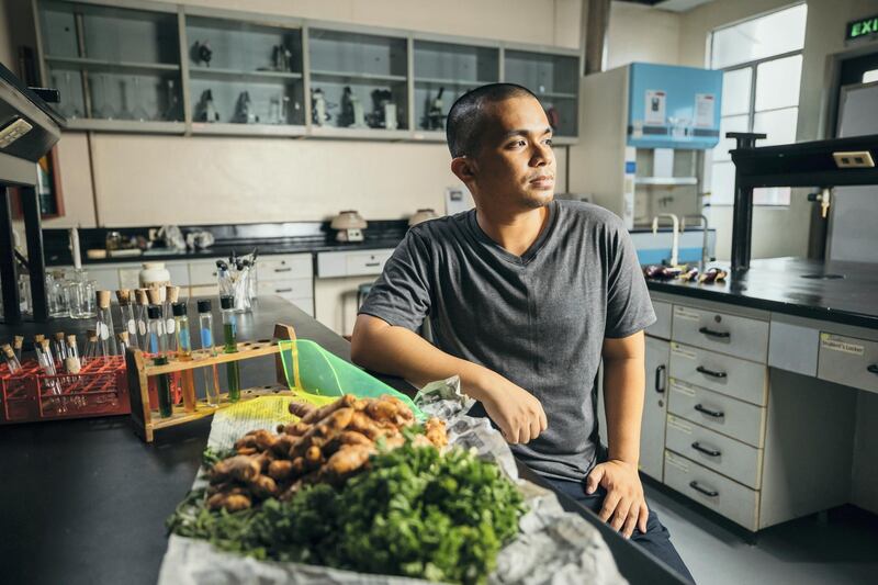 He participated in the 2018 awards but failed to make it to the national stage. Two years later, he took another shot at the awards following intensive research and using waste crops. Courtesy: James Dyson Award