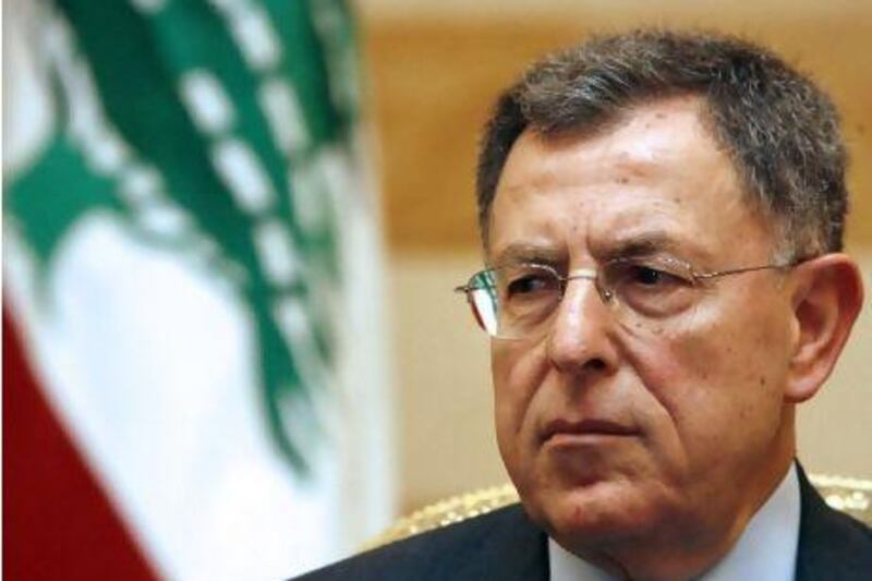 Fouad Siniora said Christians are fighting a losing battle in terms of numbers. AFP