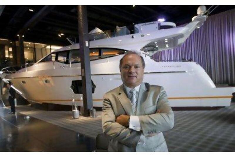 Marcio Christiansen, the CEO of Ferretti Group Brazil, opened a $310million shipyard to keep up with the demand for luxury boats in Brazil. Andre Penner / AP Photo