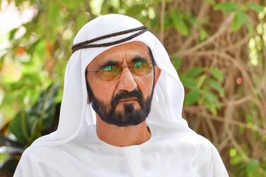 Sheikh Mohammed bin Rashid Al Maktoum, Vice President, Prime Minister and Ruler of Dubai. Dubai Media Office / Wam