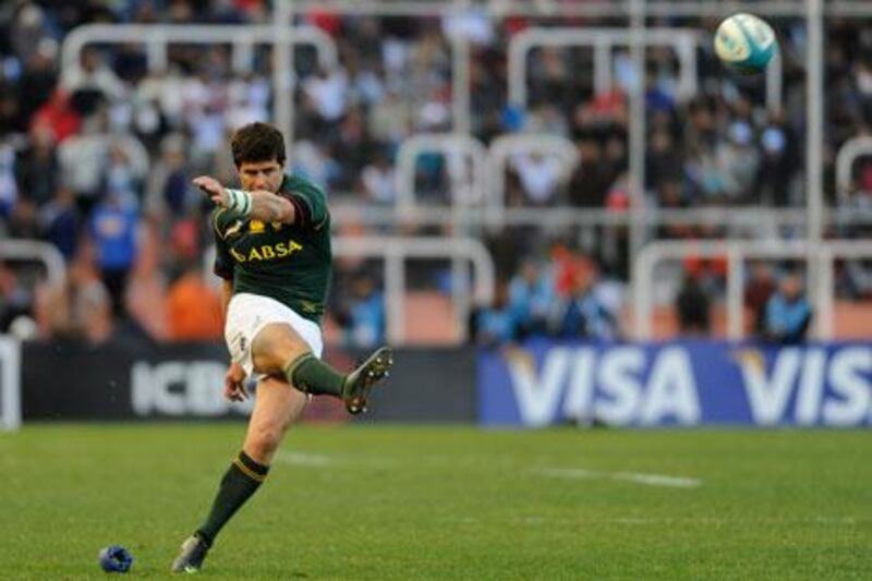 Morne Steyn scored two crucial penalties to take the Springboks home.
