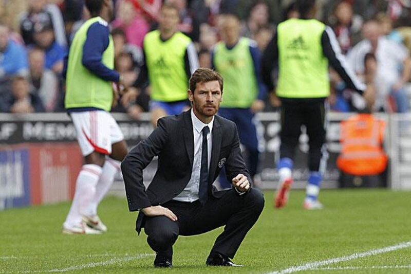 Chelsea's new manager Andrea Villas-Boas has a lot to think about as his reign at Stamford Bridge does not start with a win.

Ian Kington / AFP