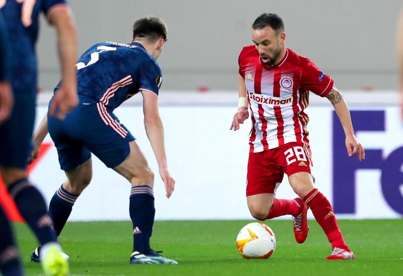 Mathieu Valbuena - 4: Got away with a poor late tackle on Granit Xhaka on the 10-minute mark that summed up his evening. Looked like he’s lacking fitness. PA