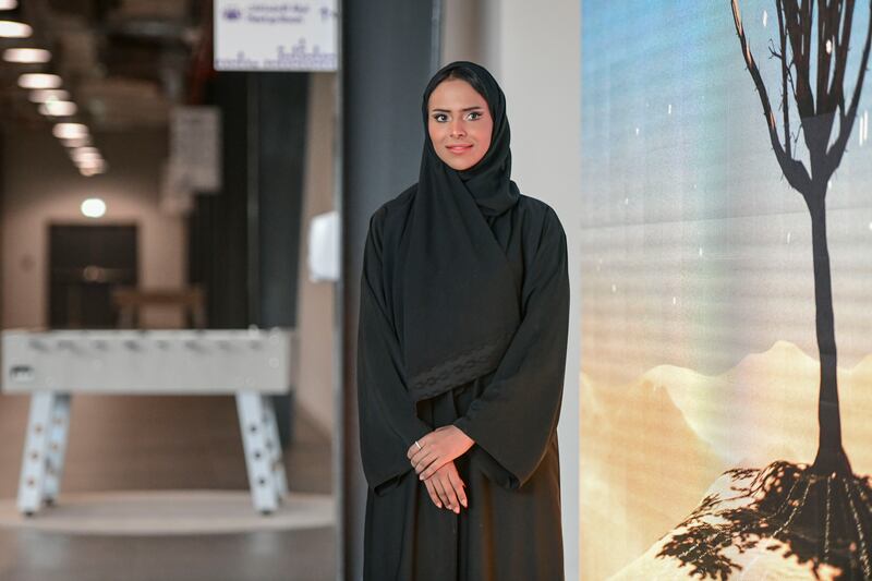 Hamda Alwahedi, a student at 42 Abu Dhabi, has been selected as a coding ambassador to help champion the UAE's digital drive. 