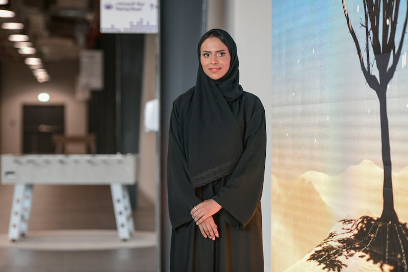 Hamda Alwahedi, a student at 42 Abu Dhabi, has been selected as a coding ambassador to help champion the UAE's digital drive. 
