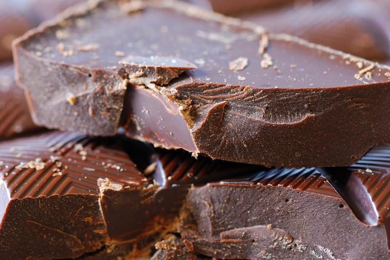 Scientific trials found that dark chocolate with a cocoa content of between 50 per cent and 70 per cent is a treat that could help lower blood pressure. Getty
