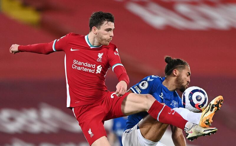 Andrew Robertson, 5 - Everton’s tactics neutralised the Scot. He worked hard but was unable to create much positive momentum on a frustrating evening. AP