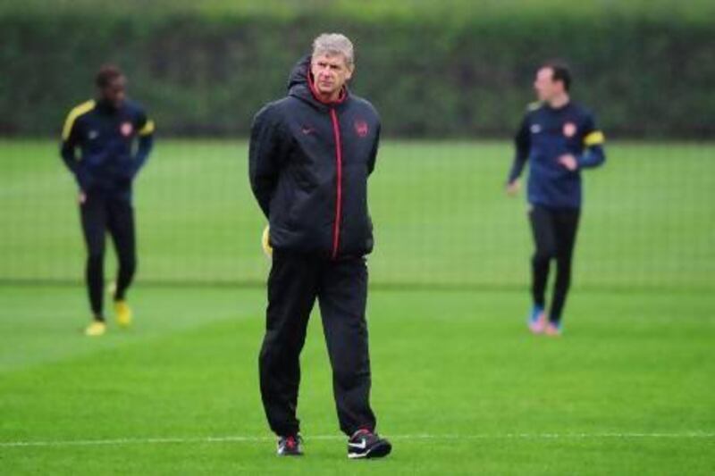 Arsenal's Arsene Wenger knows the season has been a "frustration" but is asking his players to dig deep and find inner strength.